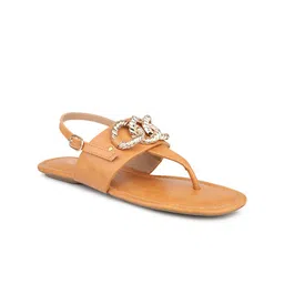 Inc 5 Embellished T-Strap Flats With Buckles image 4