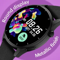 NOISE Crew 1.38" Round Display with BT Calling, Metallic finish, IP68 Rating Smartwatch image 2