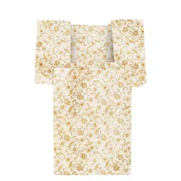 Kuber Industries Set Of 3 Brown & Beige Metallic Printed Shirt Stacker Organisers With Handles image 4