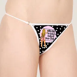 lola  dola Lola Dola Printed G-String Briefs-EBString-045 image 3