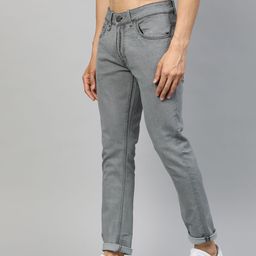 Roadster Men Grey Slim Fit Mid-Rise Clean Look Stretchable Jeans-image-36