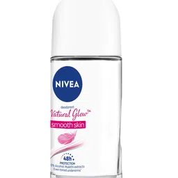 NIVEA Women Natural Glow Smooth Skin 48h Protection Deodorant Roll On - 50 ml image 3
