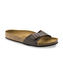 Birkenstock Unisex Brown Madrid Birko-Flor Narrow Width Sandals-image-15