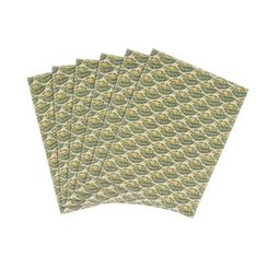 Saral Home Set of 6 Green & Yellow Printed Rectangular Table Placements image 3