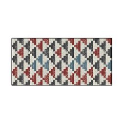 Status Grey & Black Geometric Rectangular Bed Runner image 4