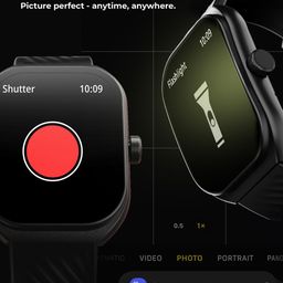 Boult Trail Raven Black 2.01" Curved HD Display Smart Watch image 5