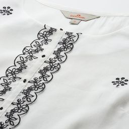 Anouk Embroidered Sequined Kurta image 3