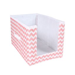 prettykrafts Peach-Coloured & White Printed Shirt Stacker Closet Organizer-12