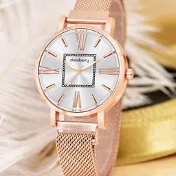 DressBerry Women Dial & Straps Analogue Watch HOBDB-259-RG-image-40