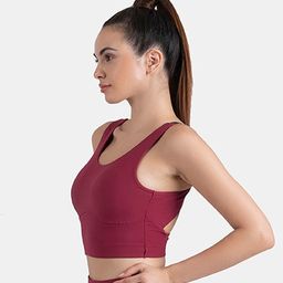 STRCH Removable Padding Full Coverage Workout Bra image 4