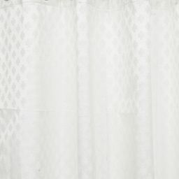 Soumya White Set of Single Window Curtains image 4