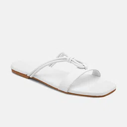ALL TABS OPEN Open Toe Flats image 2