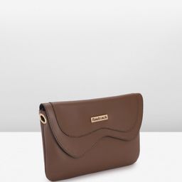 Fastrack Solid PU Structured Sling Bag image 2