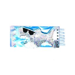 Smily Kiddos Kids White & Blue Fancy Shark Printed Notebook image 5