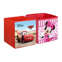 Kuber Industries Set Of 2 Disney Printed Foldable Storage Boxes With Handles image 3
