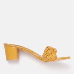 ELLE Braided Detail Block Heels image 3
