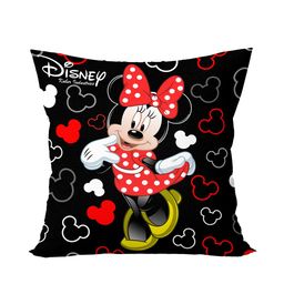 Kuber Industries Set Of 3 Black Disney Both Side Printed Reversible Square Cushions image 2