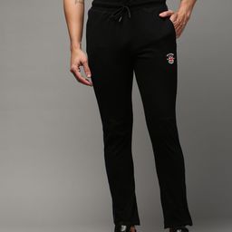 ONN Men Mid-Rise Anti Odour Cotton Track Pants-image-6
