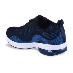 Campus Men Navy Blue Mesh Running Shoes image 4