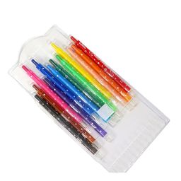 Smily Kiddos Kids Set of 12 Multicoloured Twist Crayons image 5