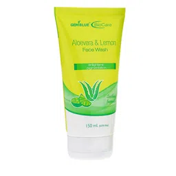 GEMBLUE BioCare Unisex Aloevera Face Wash 150 ml  & Charcoal Facial Foam 150 ml Combo of 2 image 3