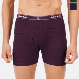 Ramraj Pack Of 3 Assorted Breathability Trunks ARROWCPCTOET3P-16