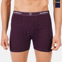 Ramraj Pack Of 3 Assorted Breathability Trunks ARROWCPCTOET3P-17