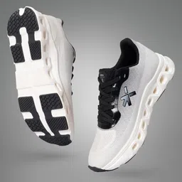 HRX by Hrithik Roshan Men Mesh Lace-Ups Running Non-Marking Shoes image 2