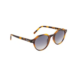 OPIUM Unisex Grey Lens & Brown Round Sunglasses with UV Protected Lens OP-1892-C04-7