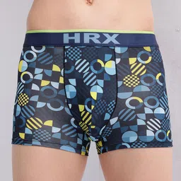 HRX by Hrithik Roshan Men Printed IntelliSoft Air Max Trunks image 3