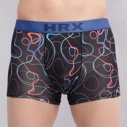 HRX by Hrithik Roshan Men Printed IntelliSoft Air Max Trunks image 4