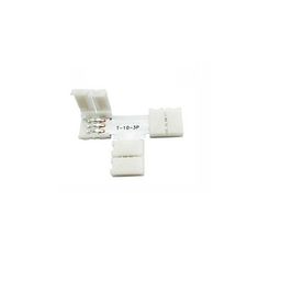 LED Connector 3pin 10mm (T Shape) ( Pack of 2) image 1