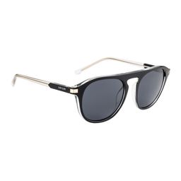 OPIUM Men Grey Polarized & UV Protected Aviator Sunglasses OP-1876-C01-39
