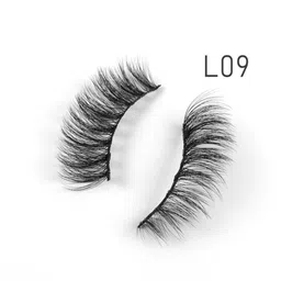 IMAGIC 10 Pairs Black Natural & Soft Handmade 3D False Eyelashes - L09 image 3