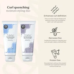 Fix My Curls Set of 2 Moisture Styling Curl Quenching Creame For Curly And Wavy Hair image 5