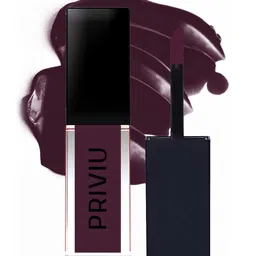PRIVIU All Day Matte Liquid Lipstick 4.5 ml - Alluring Plum 441 image 3