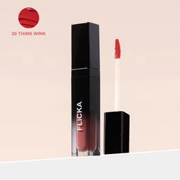 FLiCKA Set & Attack Transfer Proof Liquid Matte Lipstick 7 ml - Think Wink 20 image 5