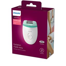 Philips Satinelle Epilator &Shaver BRE245/00 Corded with 2 Speed Setting - White image 5