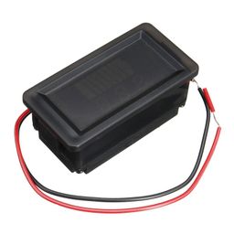 Red 72V Dual Display Automatic Identification Waterproof Voltage Meter image 2