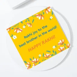 Ram Lala And Krishna Rakhi Hamper image 3