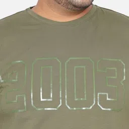 John Pride Plus Size Typography Printed Bio Finish T-shirt image 2