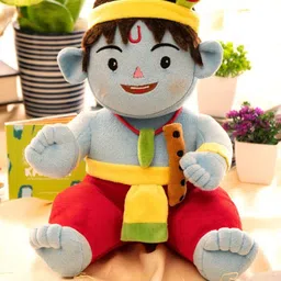 Panda's Box Kids Mantra Chanting Baby Krishna Musical Soft Plush Toy image 3