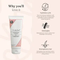 Fix My Curls Hydrating Deep Conditioner - Curly & Wavy Hair - 100 ml image 2