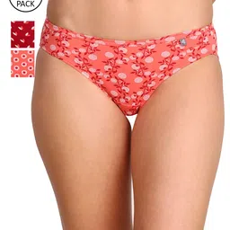 Jockey Women Pack of 3 Assorted Bikini Briefs 1410-0310-DKPTD-13