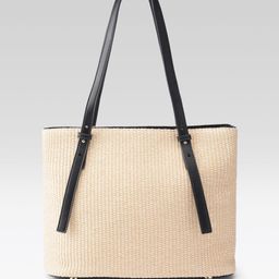 Van Heusen Basket weave Textured Structured Shoulder Bag image 4