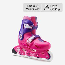 Kids Skating Shoes Inline Play 3 Pink-image-75
