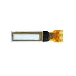0.69 inch SSD1315 compatible with SSD1306 driver 96*16 dot matrix IIC OLED LCD display – white color screen image 2