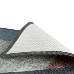 Status Black & Pink Geometric Printed Floor Runner image 4