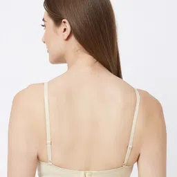 SOIE Medium Coverage Padded Wired Multiway Strapless Bra with Detachable Straps image 5