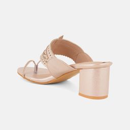 Anouk PU Party Block Heels image 4
